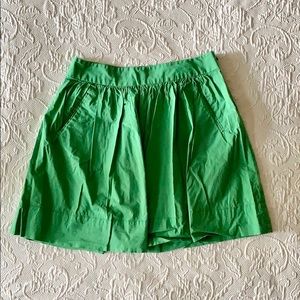 Banana Republic Green Skirt